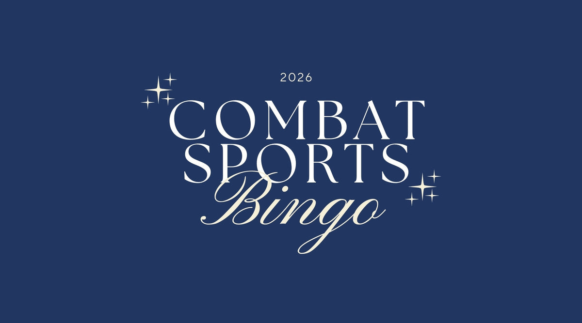 2026 Vision Board Bingo for Combat Sports Girls