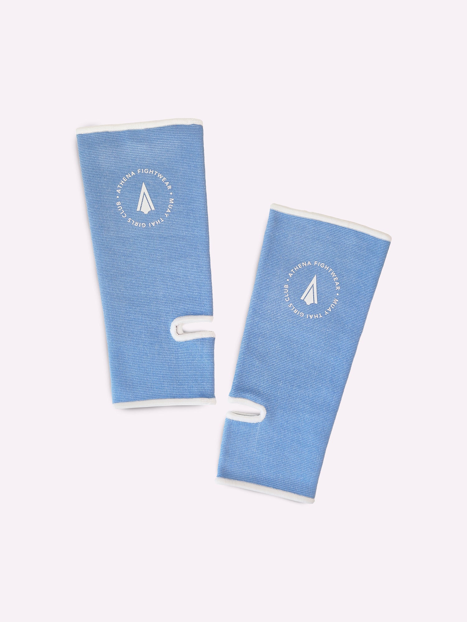 Athena Fightwear Women's Ankle Supports light blue Muay Thai girls club
