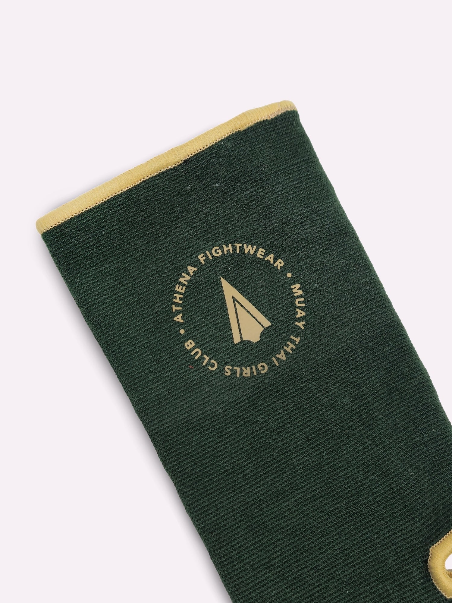 Athena Fightwear muay thai ankle guard support dark green