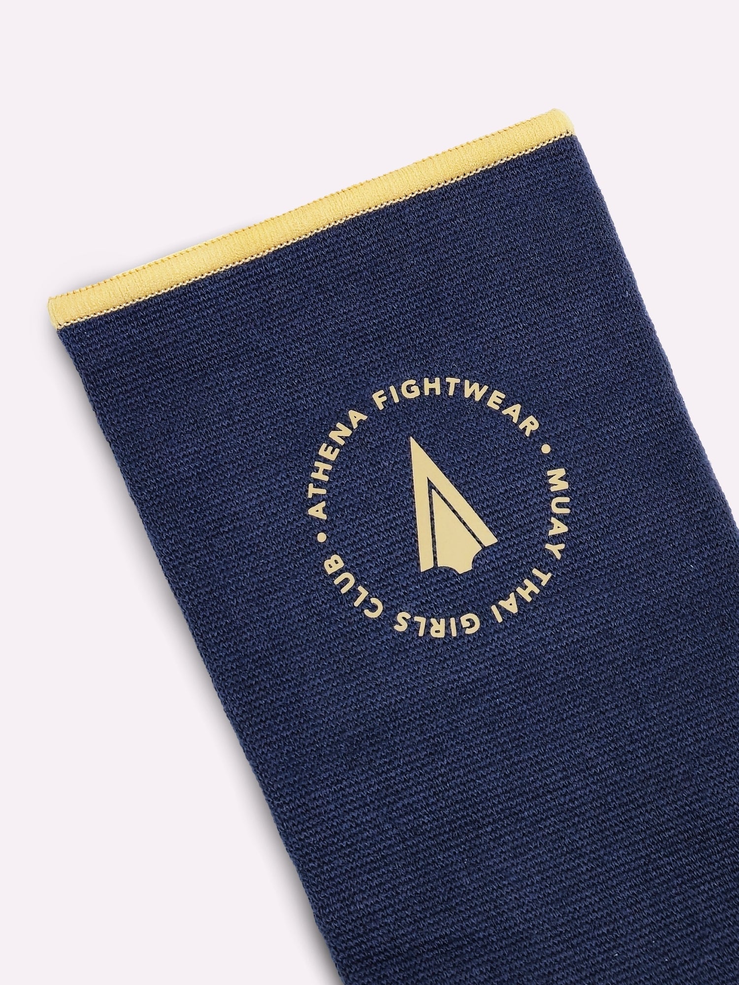 Athena Fightwear muay thai ankle guard support navy blue