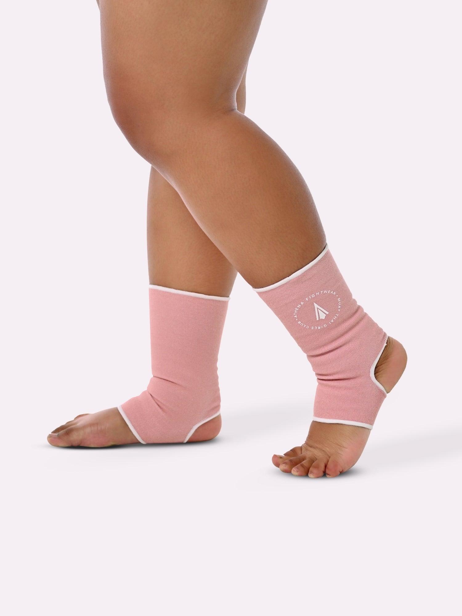 Athena Fightwear Women's Muay Thai Girls Club Ankle Support light pink