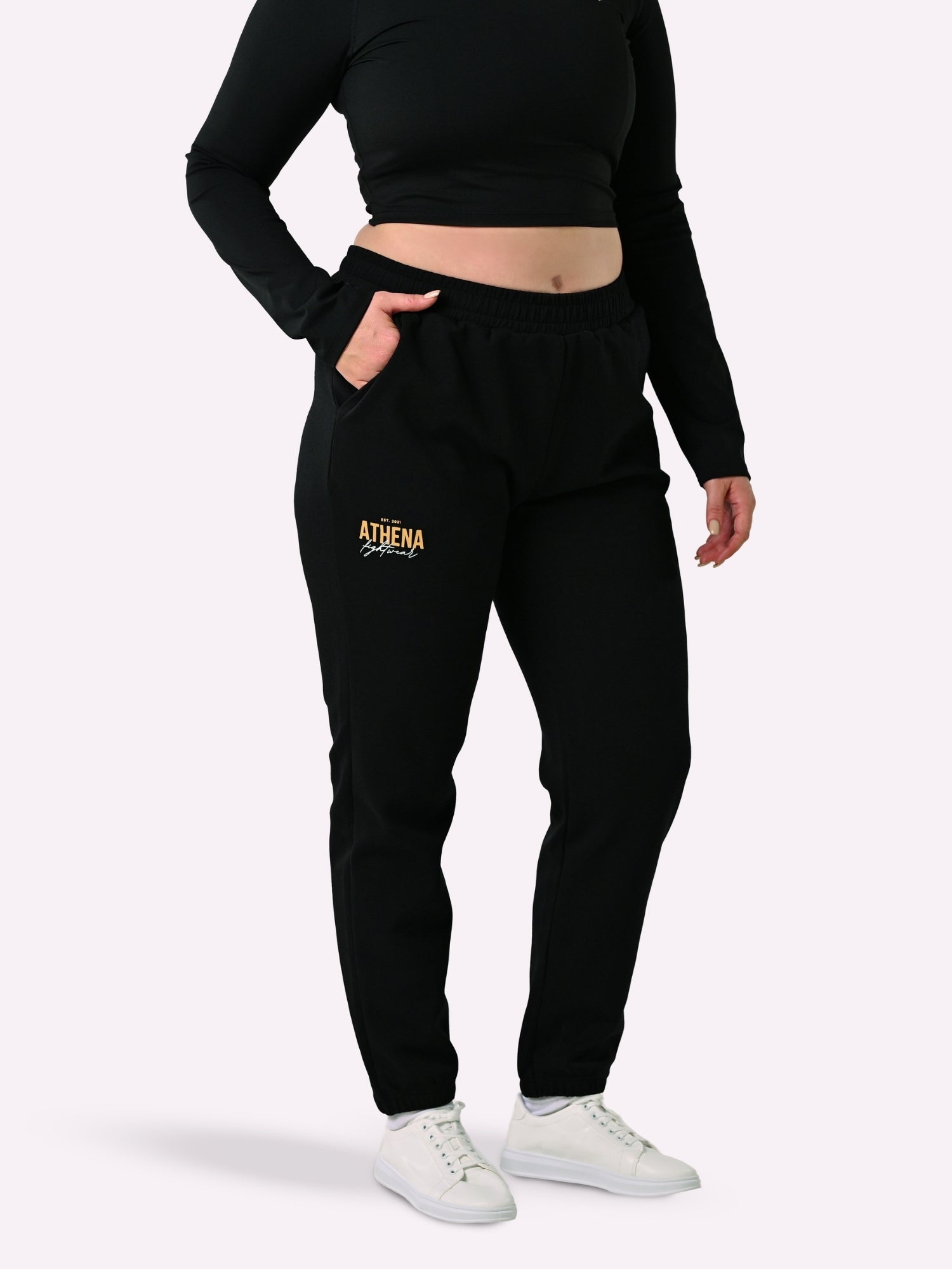 Athena Fightwear Women's Sweatpants autumn winter black