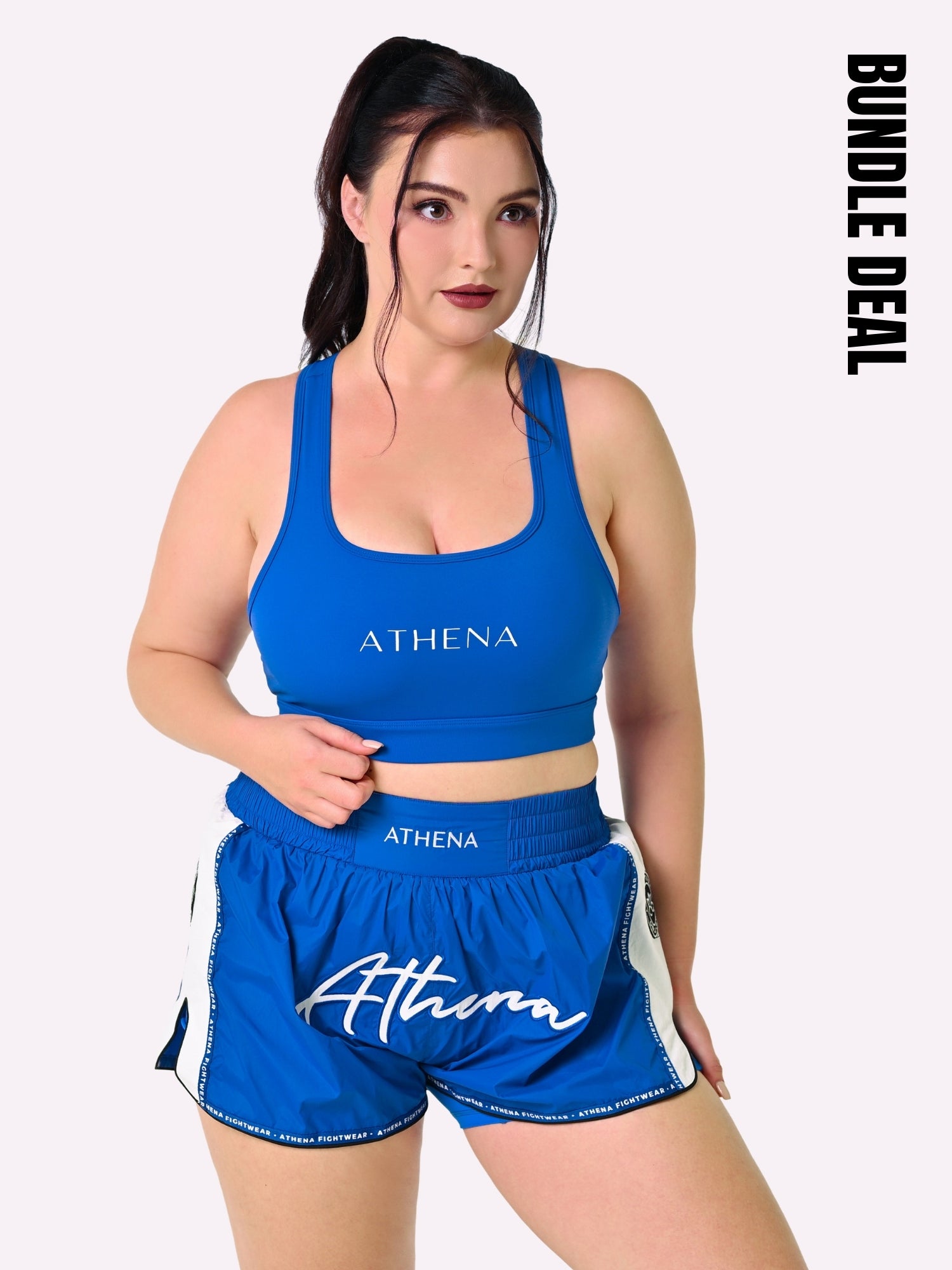 Alke Muay Thai Bundle Outfit (Blue)
