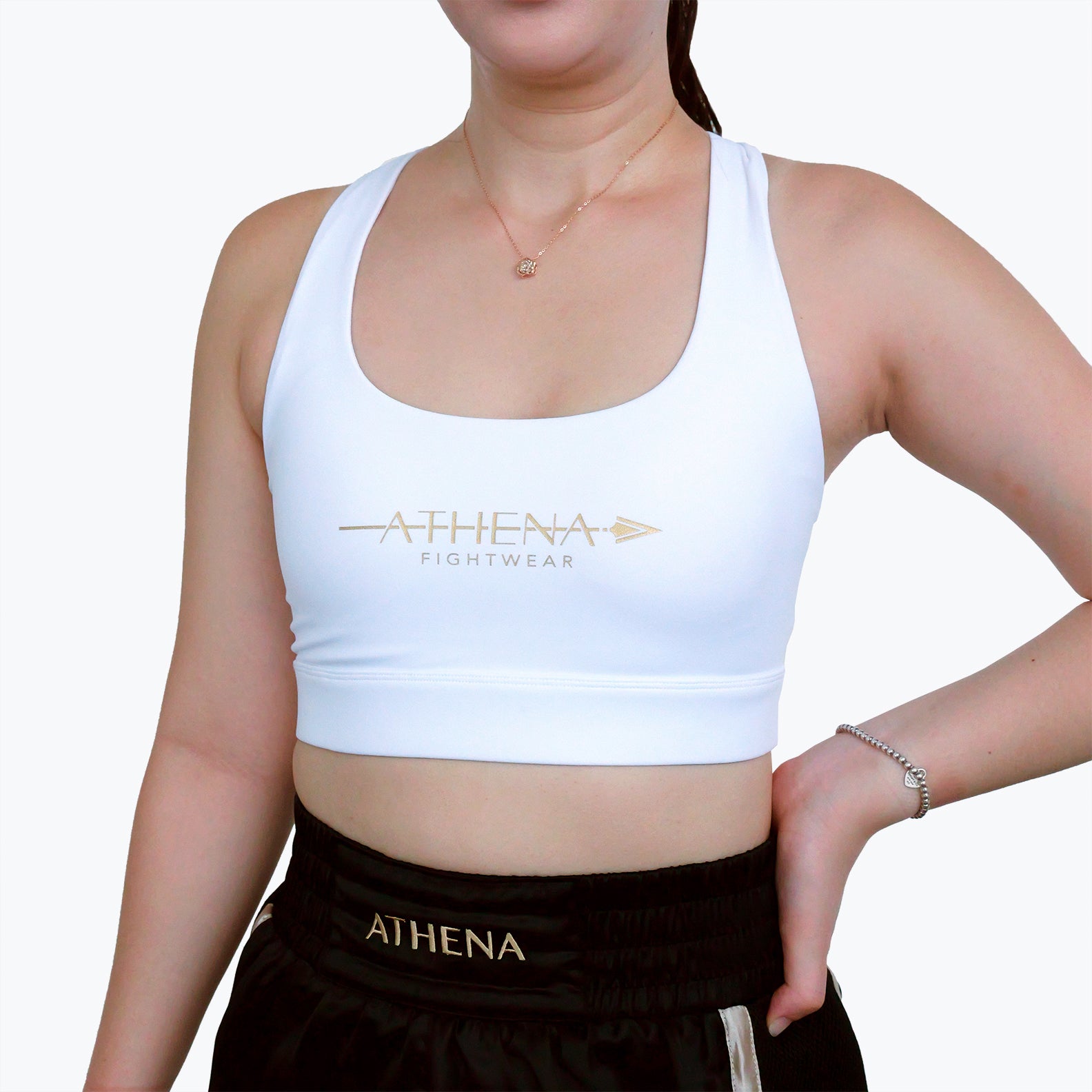 Enyo Sports Bra (White)