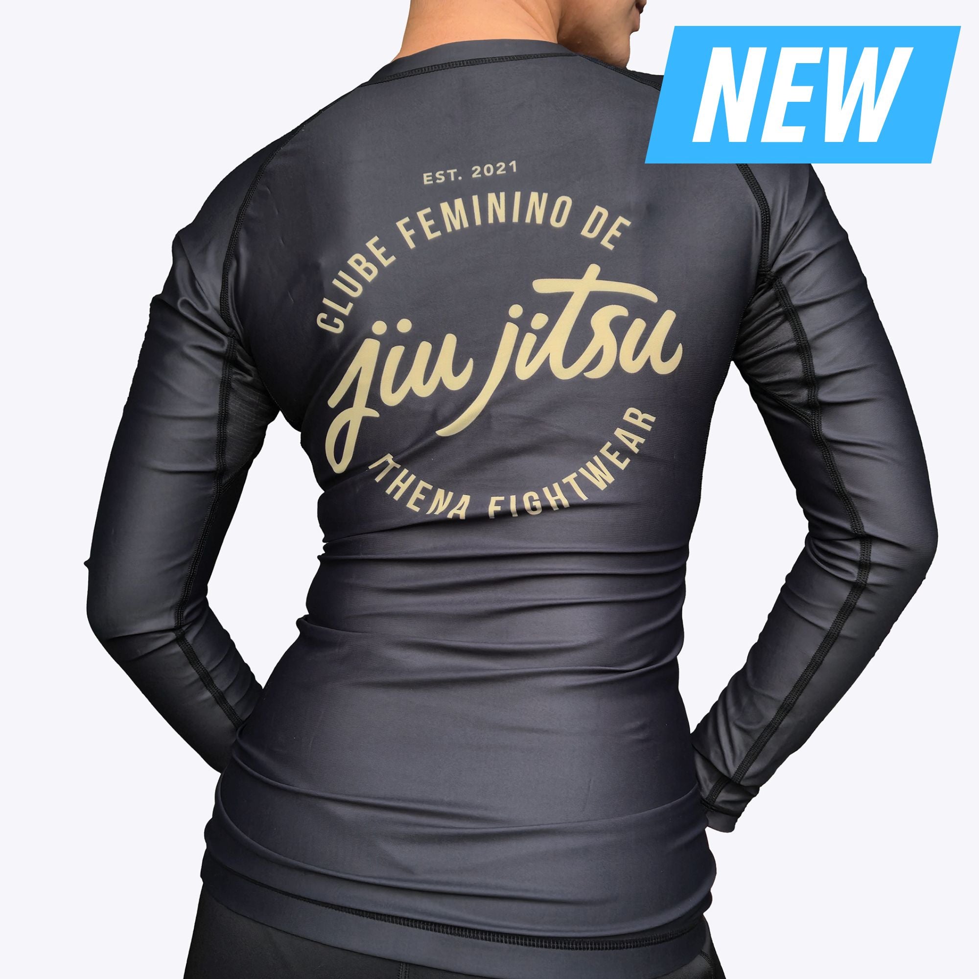 Lua Nogi Long Sleeve Rashguard v2 (Black/Dijon)
