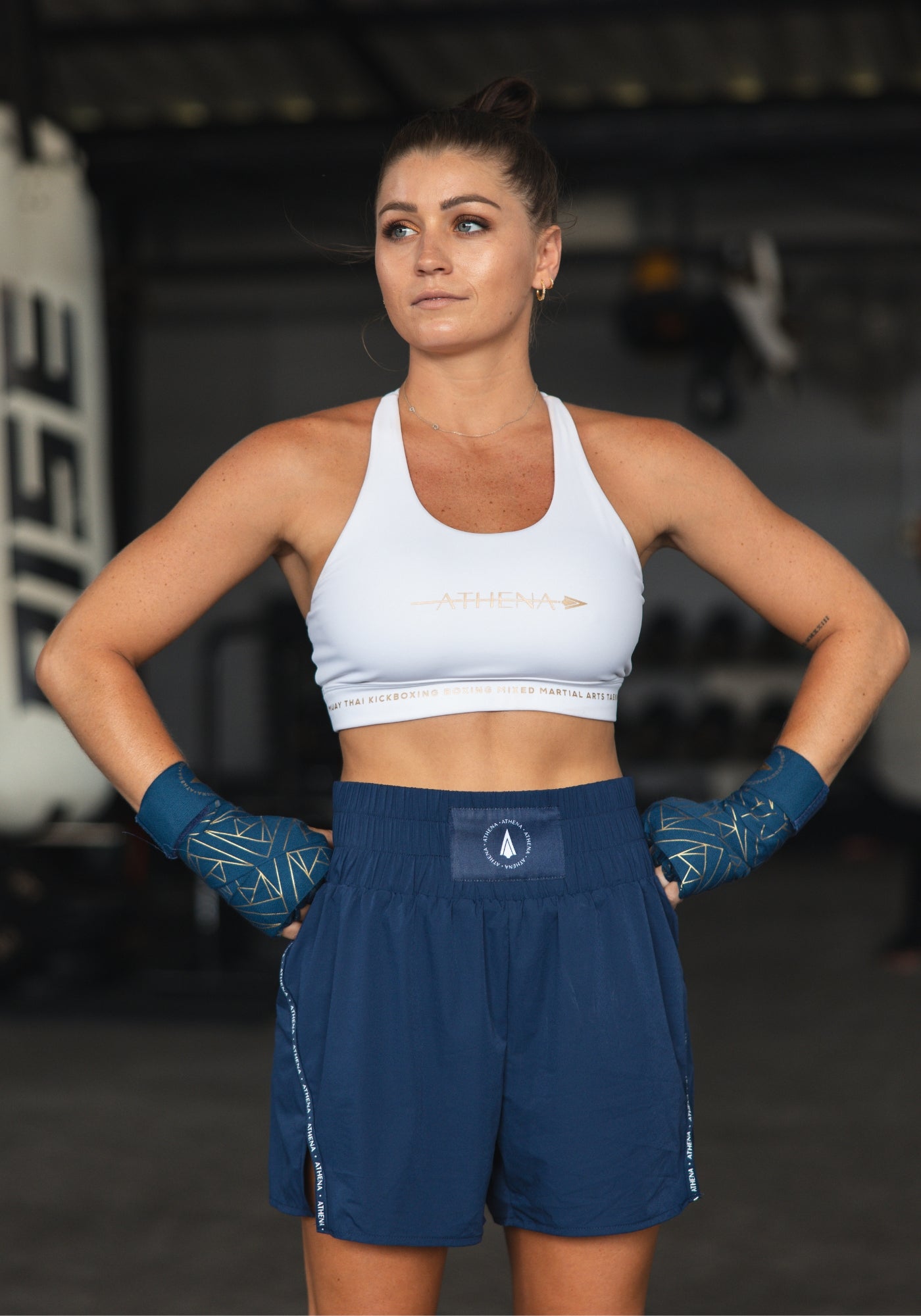 Athena fightwear women's sports bra for martial arts boxing muay thai kickboxing jiu jitsu BJJ MMA taekwondo karate