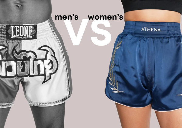 How are Women's Muay Thai Shorts different from Men's?