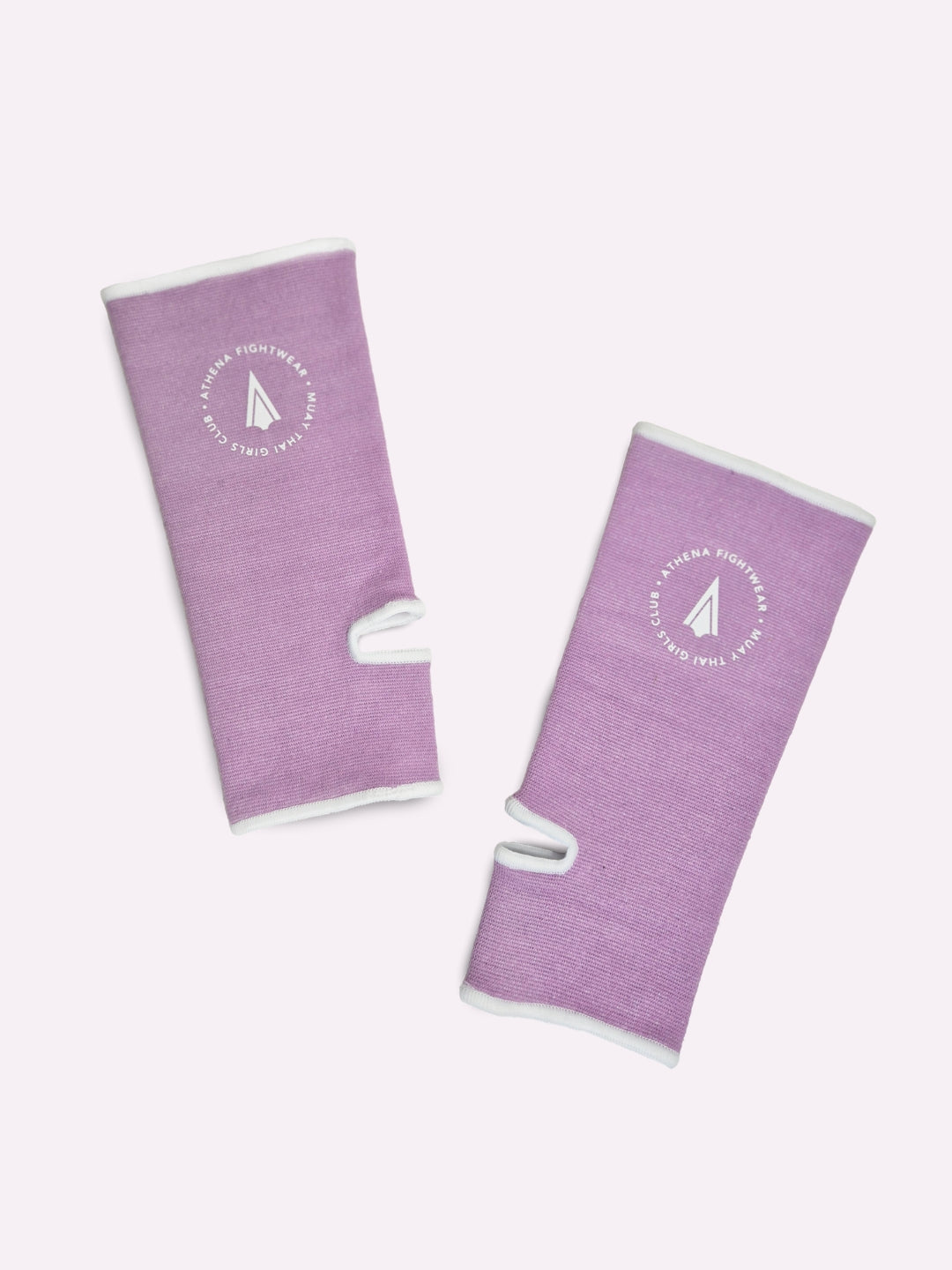 Athena Fightwear Muay Thai Girls Ankle Support Guard Mauve Light Purple
