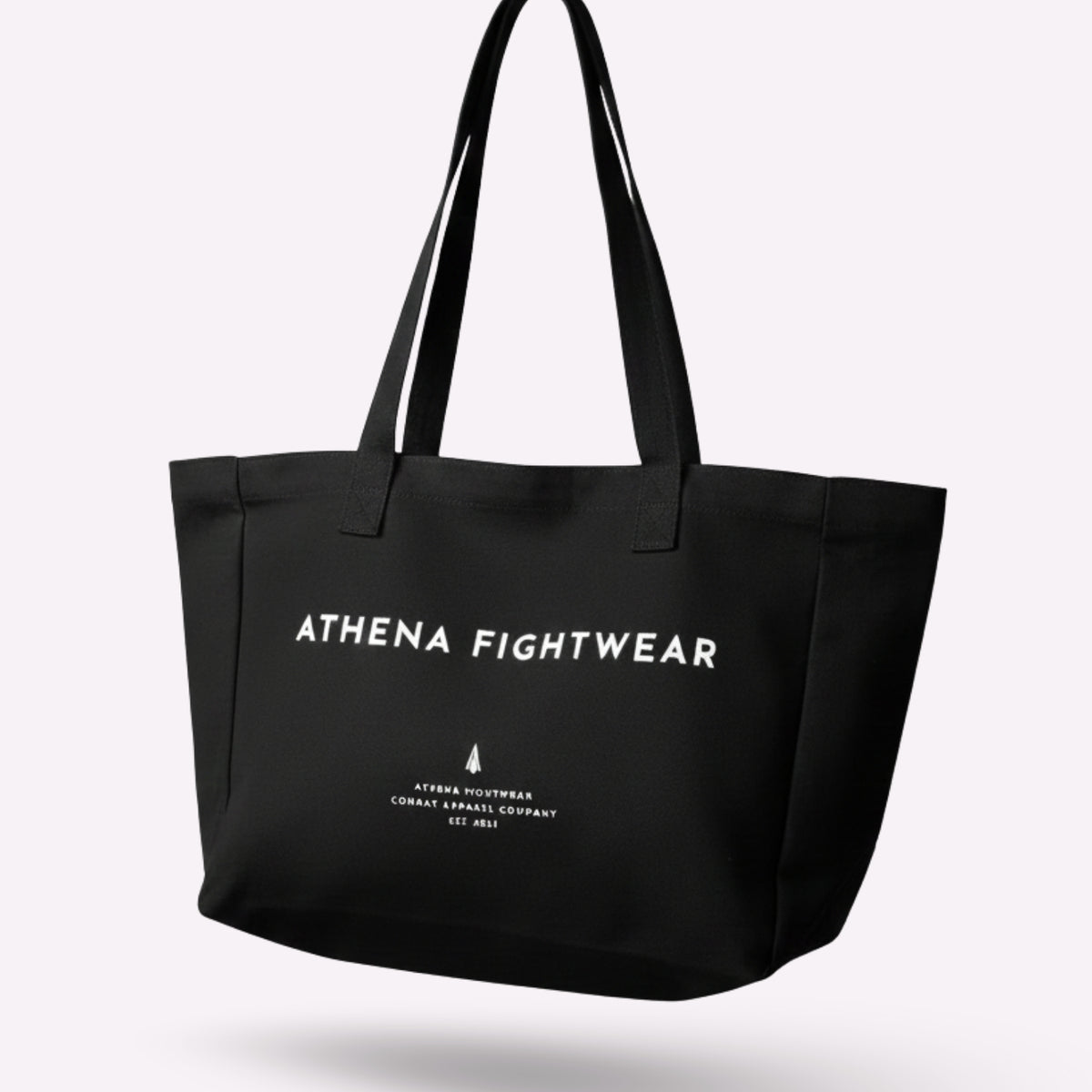 Athena Fightwear Canvas Tote Bag (Black)