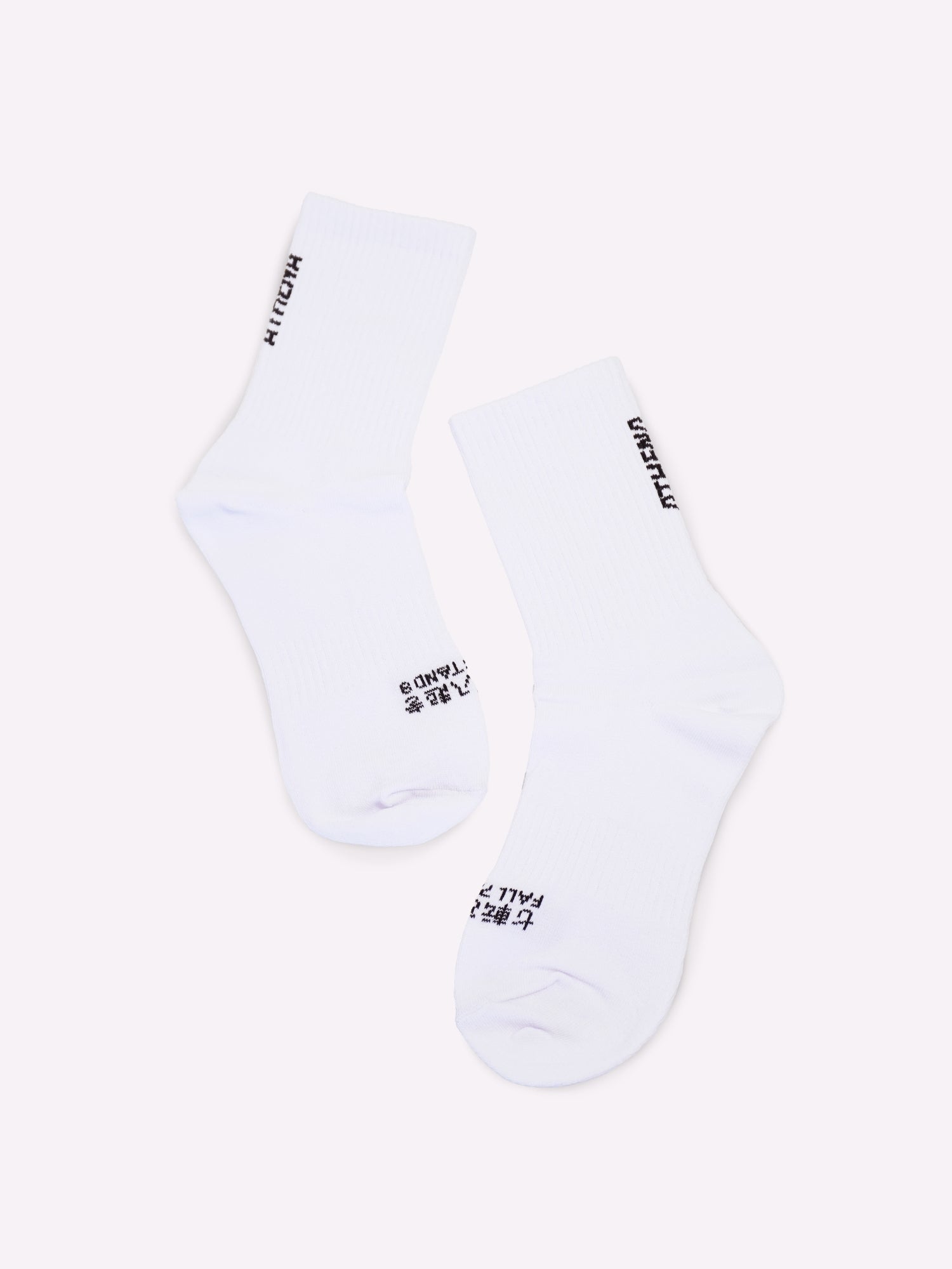 Athena Fightwear women's crew socks white for boxing