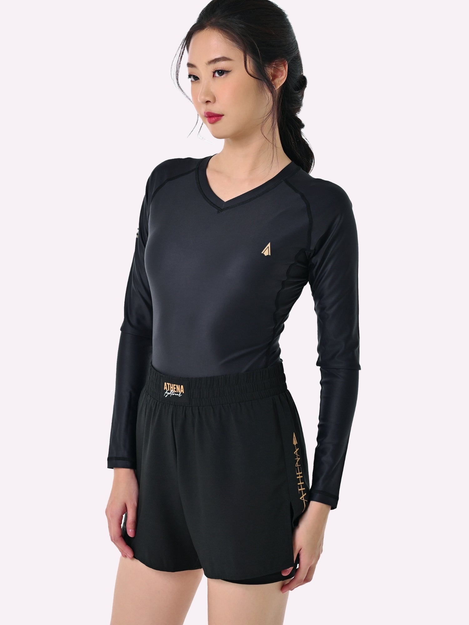 Lua Nogi Long Sleeve Rashguard v2 (Black/Dijon)
