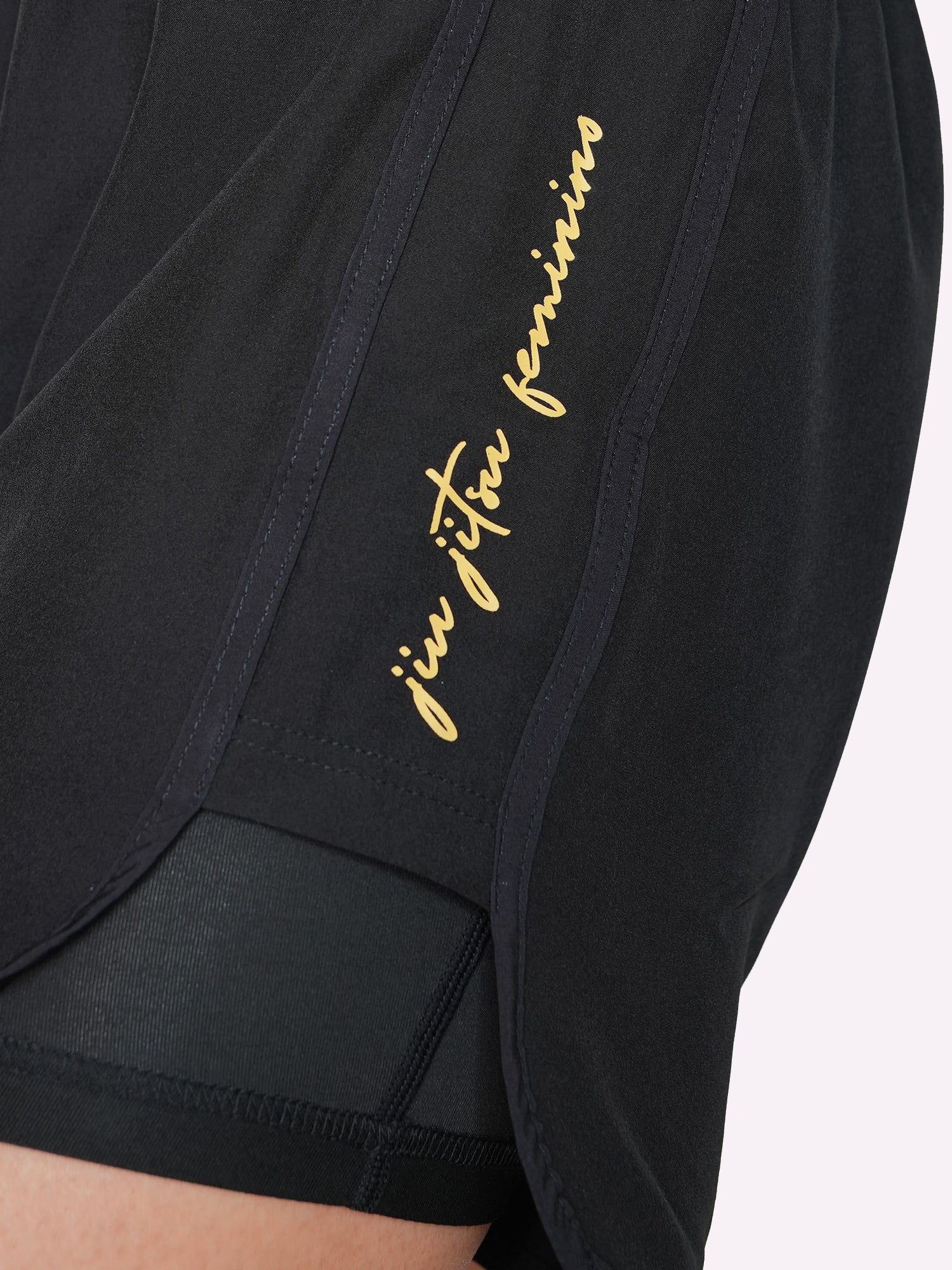 Athena Fightwear Lua BJJ Nogi Shorts for women with built-in safety shorts