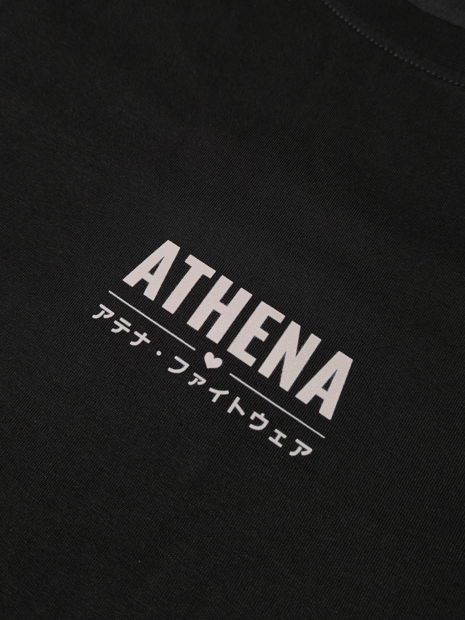 Athena Fightwear Ryoko japanese inspired muay thai t shirt kanji black pink