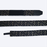 Athena Fightwear women's boxing muay thai kickboxing handwraps in black metallic gold 180"