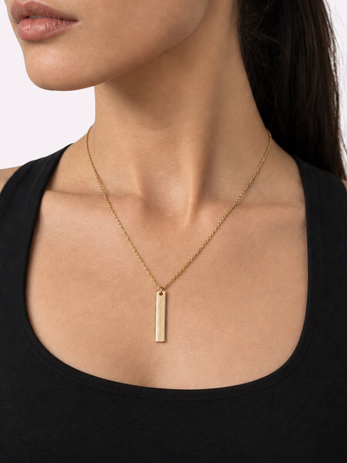 Athena Fightwear women's 18K gold plated nak muay ying necklace for muay thai sak yant tarnish proof sweatproof and waterproof
