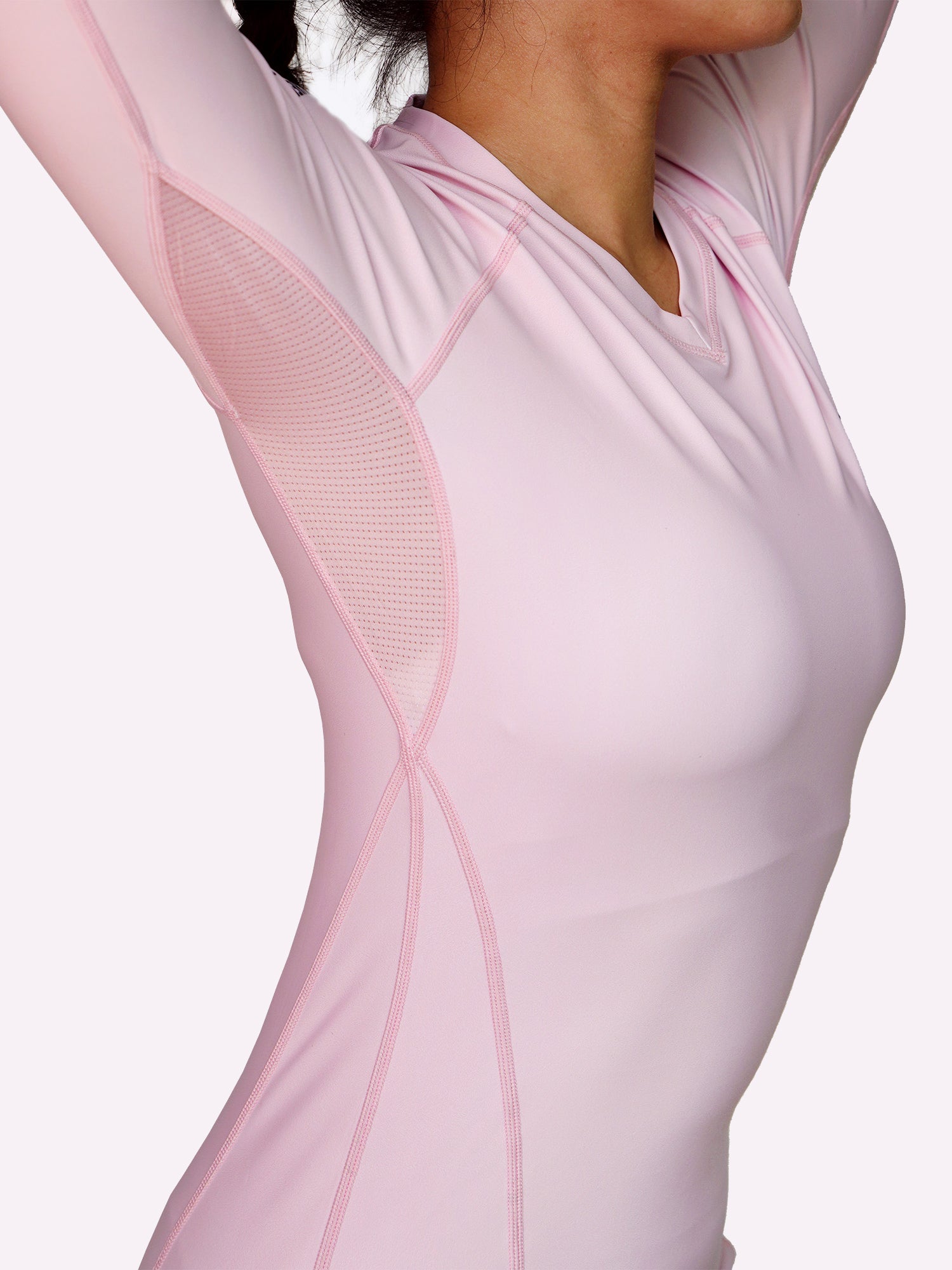 Camiseta de manga corta Lua Nogi (rosa claro/negro)