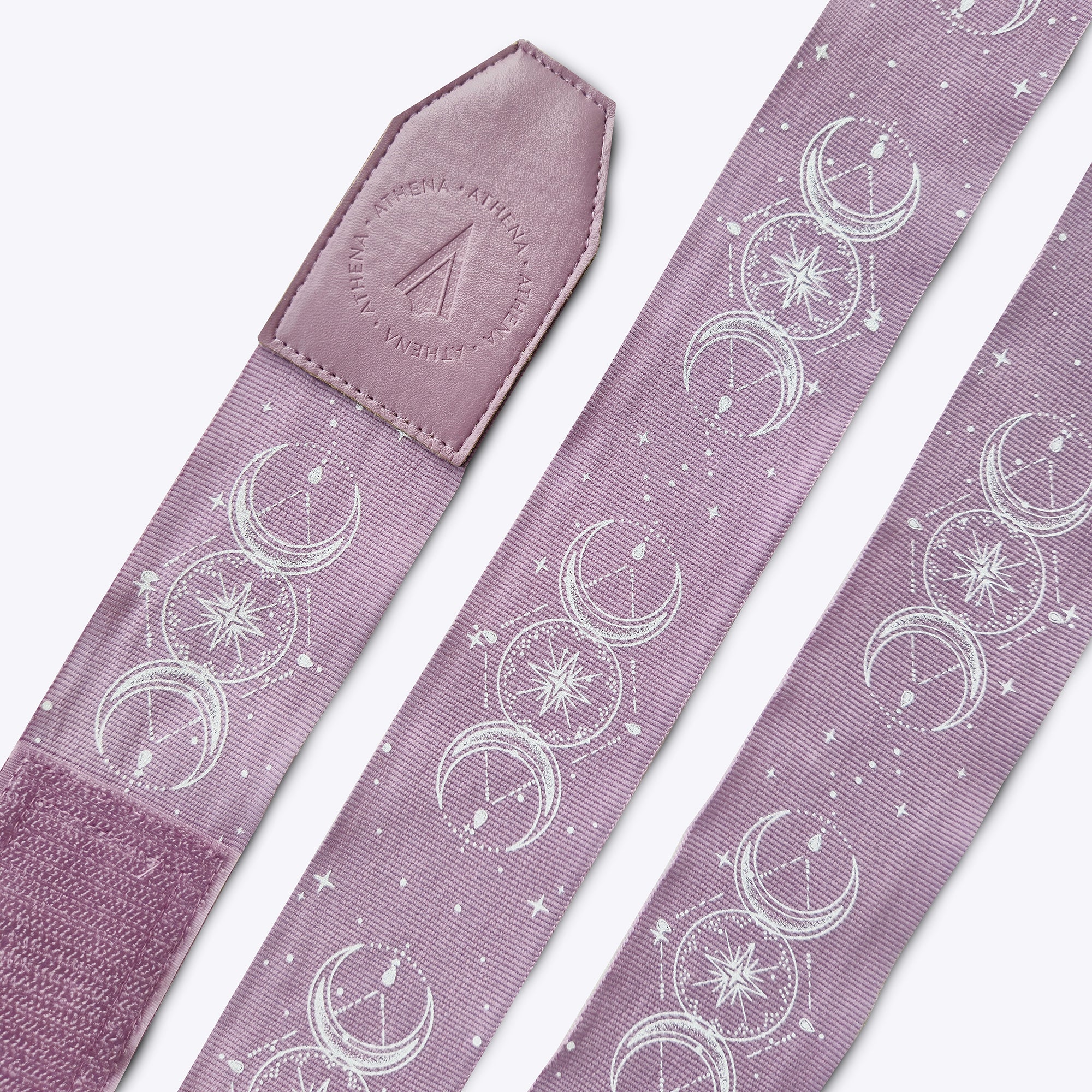 Athena Fightwear Serena Handwrap mauve light purple for women's muay thai boxing kickboxing MMA 120" (3m) or 180" (4.5m)